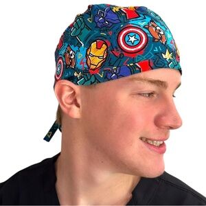 Super Hero Surgical Cap- Classic/Men's